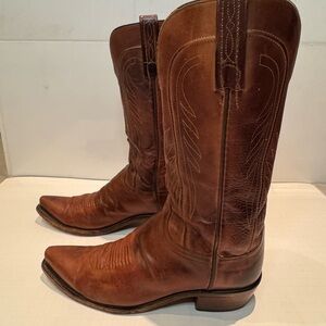 1883 Lucchese Leather Western Cowboy Boots Size 8B